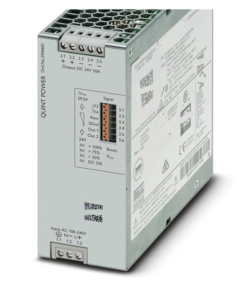 Amazon.co.jp: QUINT4-PS​​/1AC/24DC/10 2904601 単相